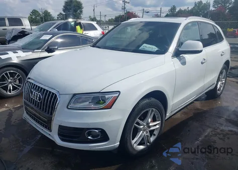 2017 Audi Q5 2.0T Premium z USA, uszkodzony, nr VIN WA1L2AFPXHA085432